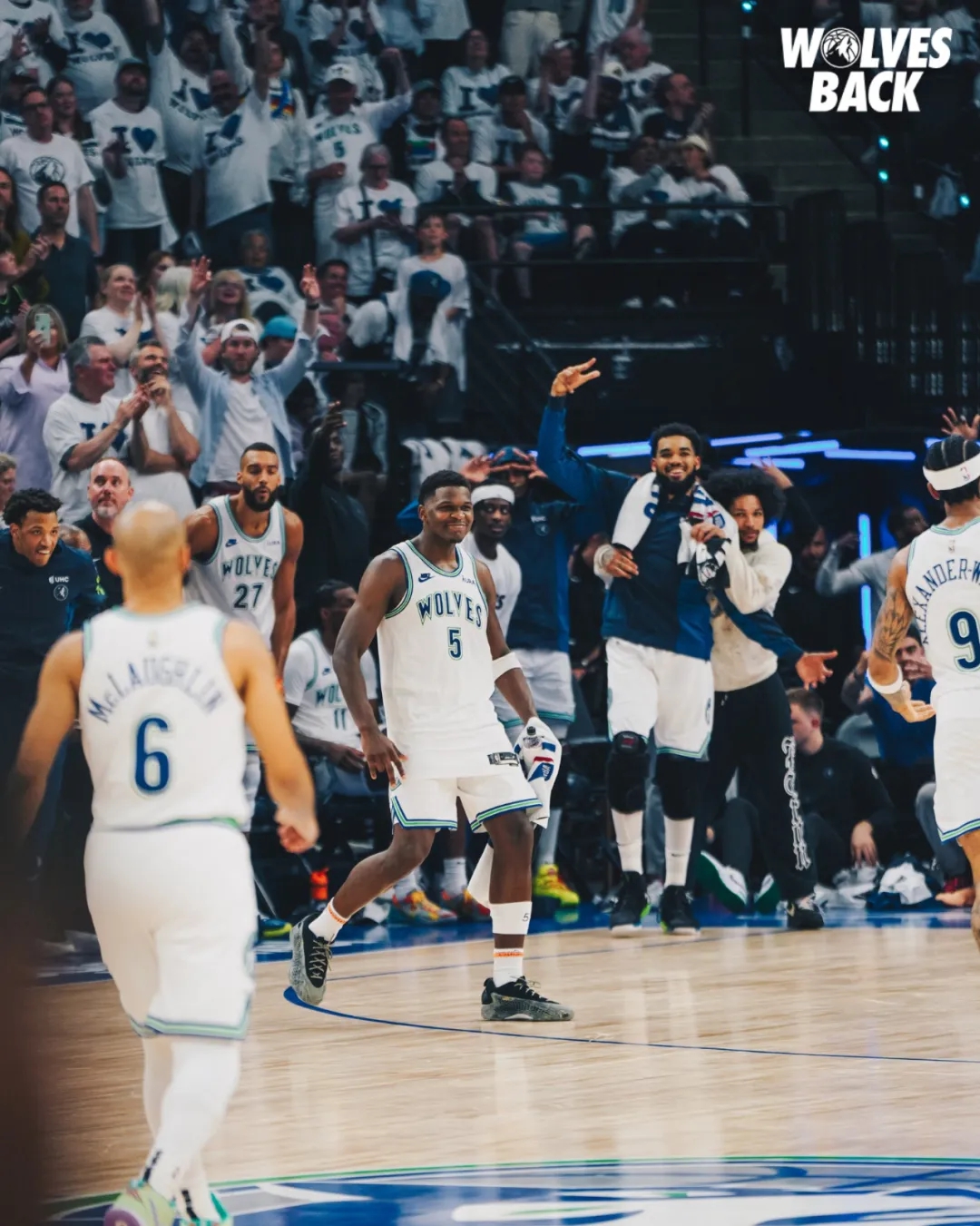 森林狼力克掘金扳平系列赛 抢七大战一触即发