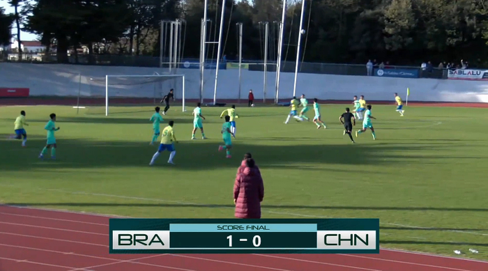 中国U16男足蒙太古杯两连败 小组垫底提前出局