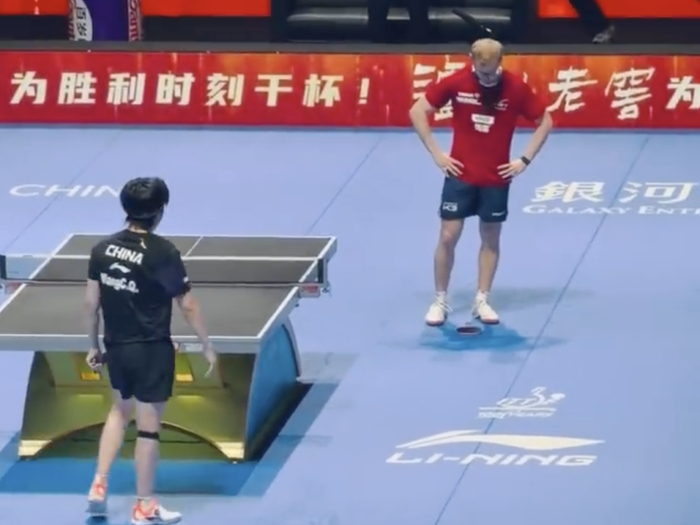 王楚钦力克勒布伦晋级世界杯八强 法国新星坦言