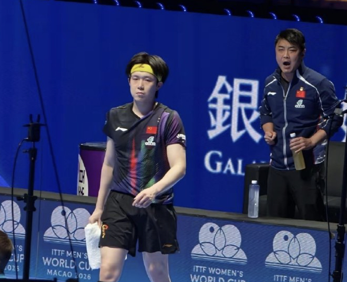 王楚钦力克勒布伦晋级世界杯八强 法国新星坦言